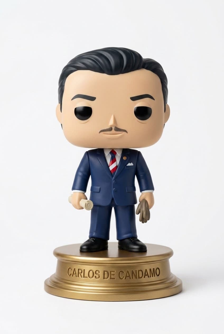 Funko personalizado de Carlos de Candamo