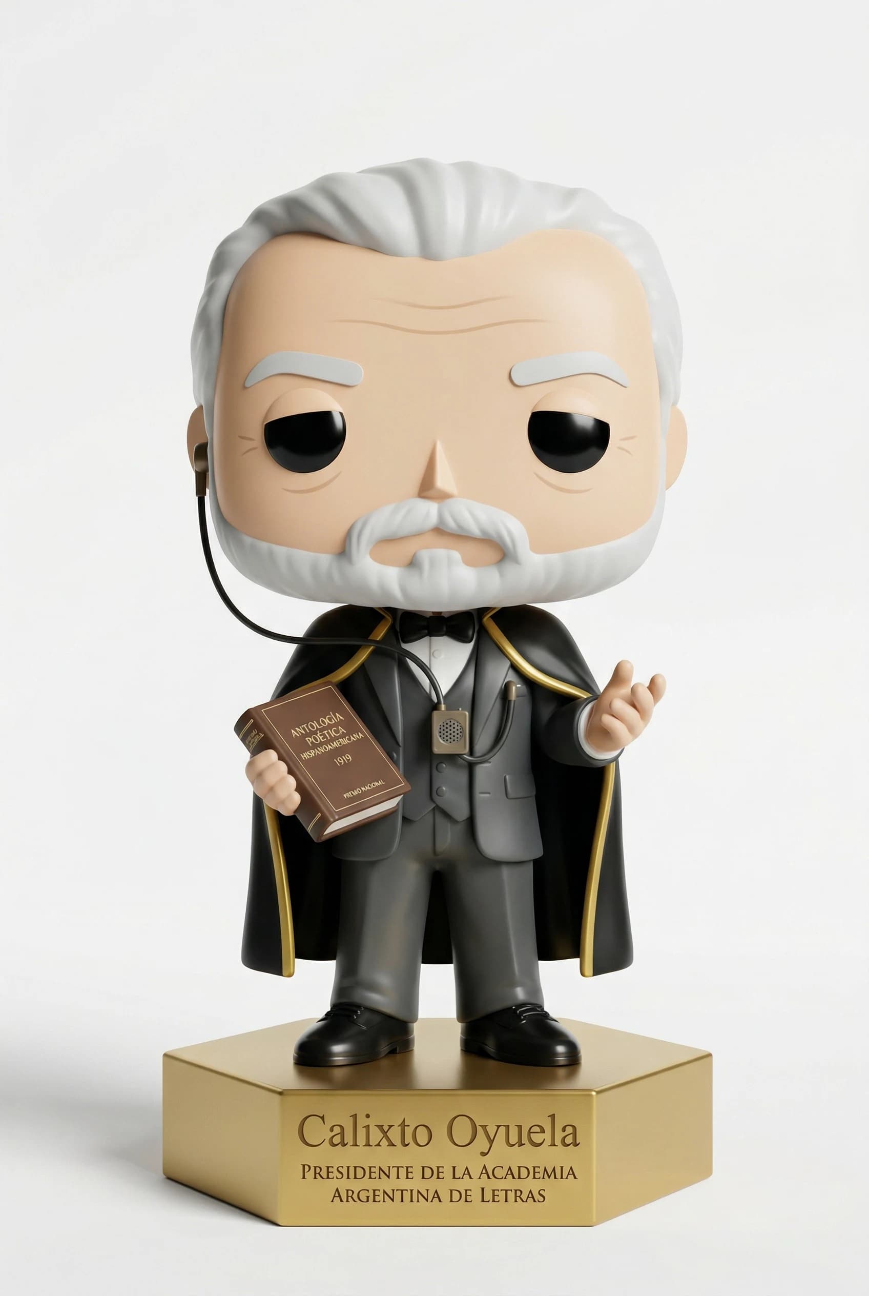 Funko personalizado de Calixto Oyuela