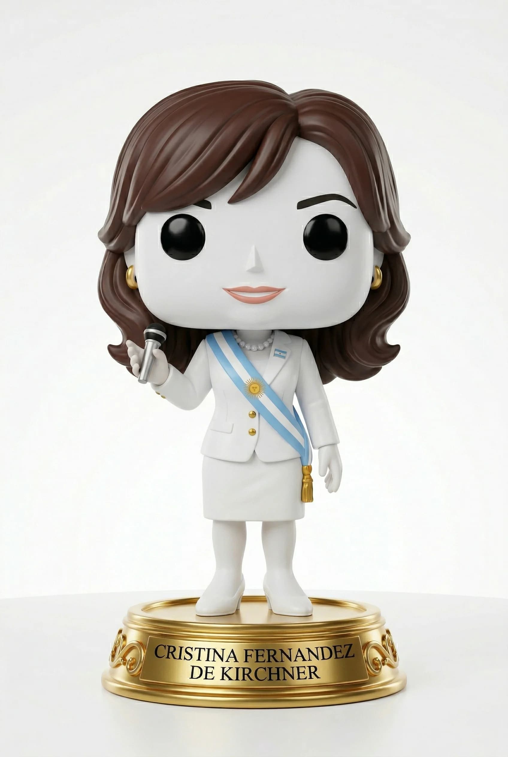 Funko personalizado de Cristina Fernandez de Kirchner