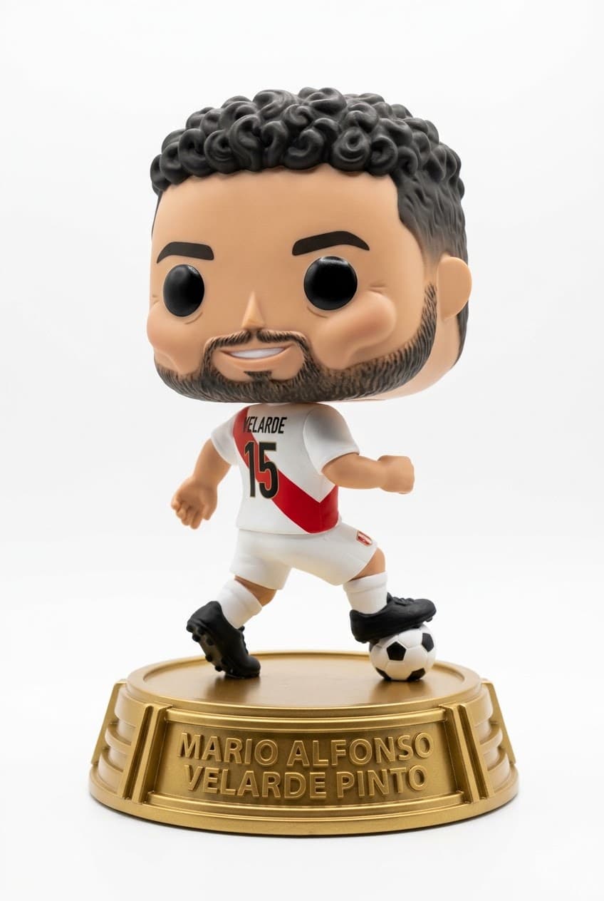 Funko personalizado de Mario Alfonso Velarde Pinto
