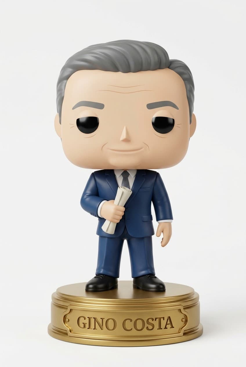 Funko personalizado de Gino Costa
