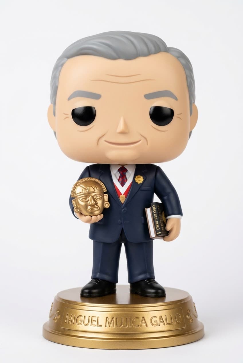 Funko personalizado de Miguel Mujica Gallo