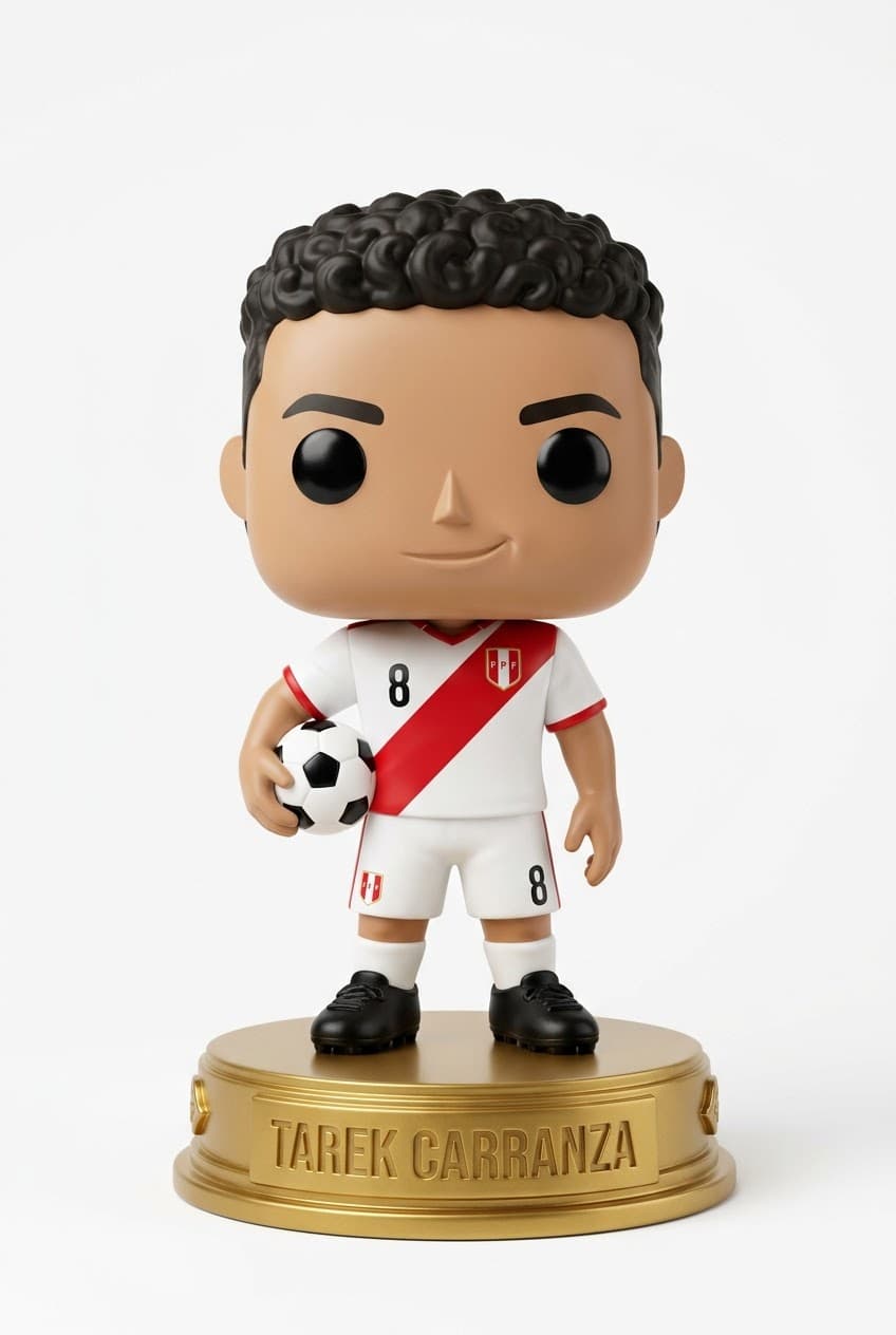 Funko personalizado de Tarek Carranza