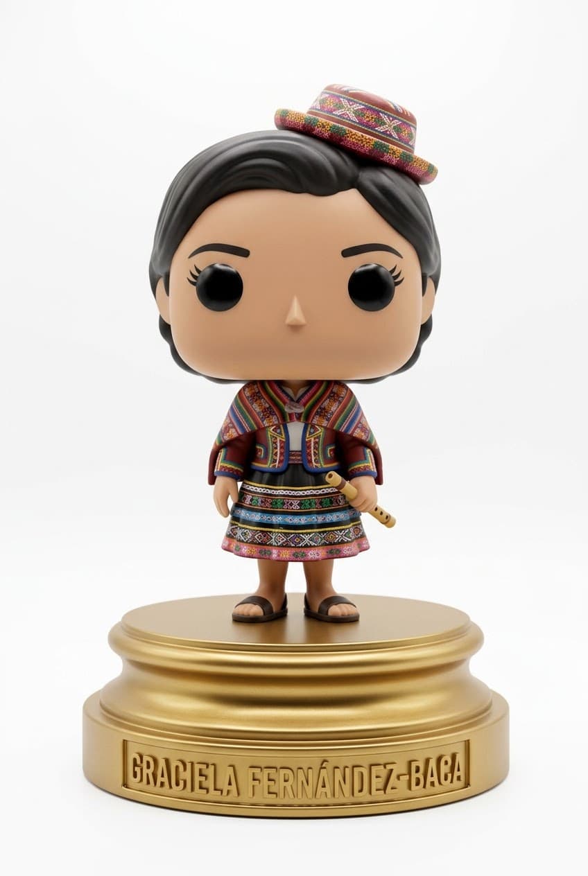 Funko personalizado de Graciela Fernandez Baca