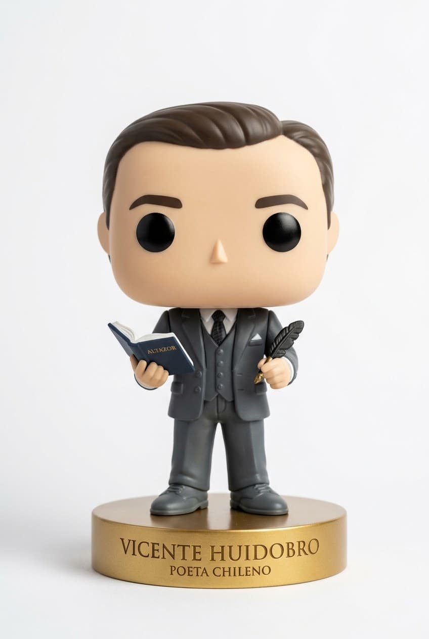 Funko personalizado de Vicente Huidobro