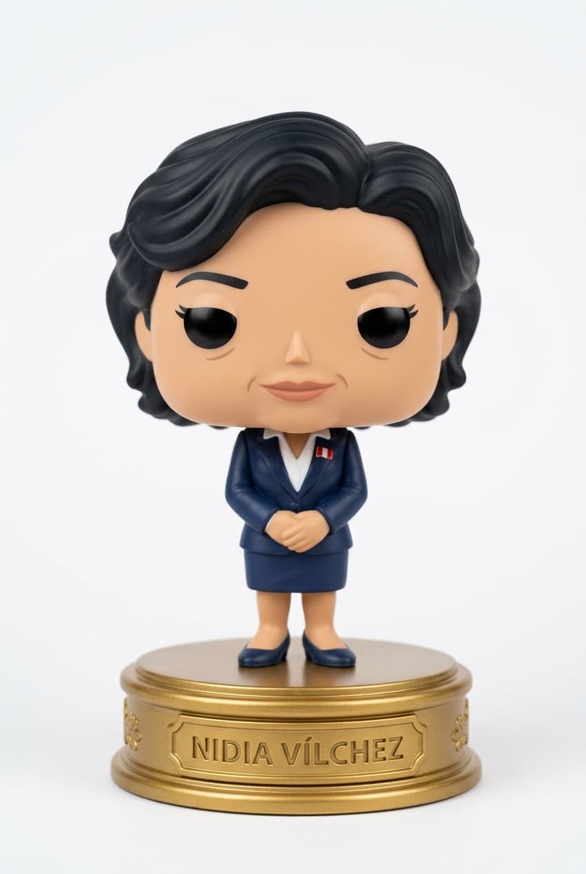 Funko personalizado de Nidia Vilchez