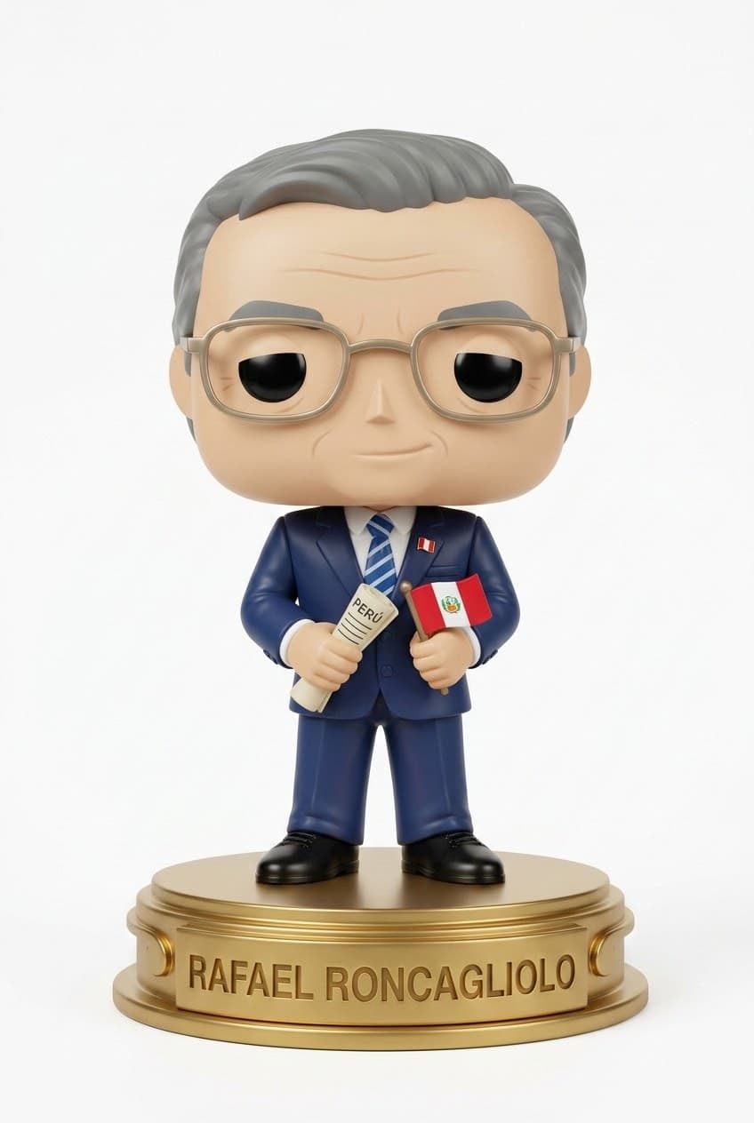 Funko personalizado de Rafael Roncagliolo