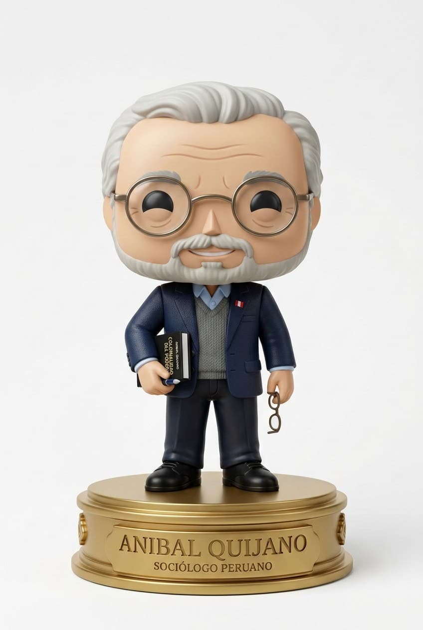 Funko personalizado de Anibal Quijano