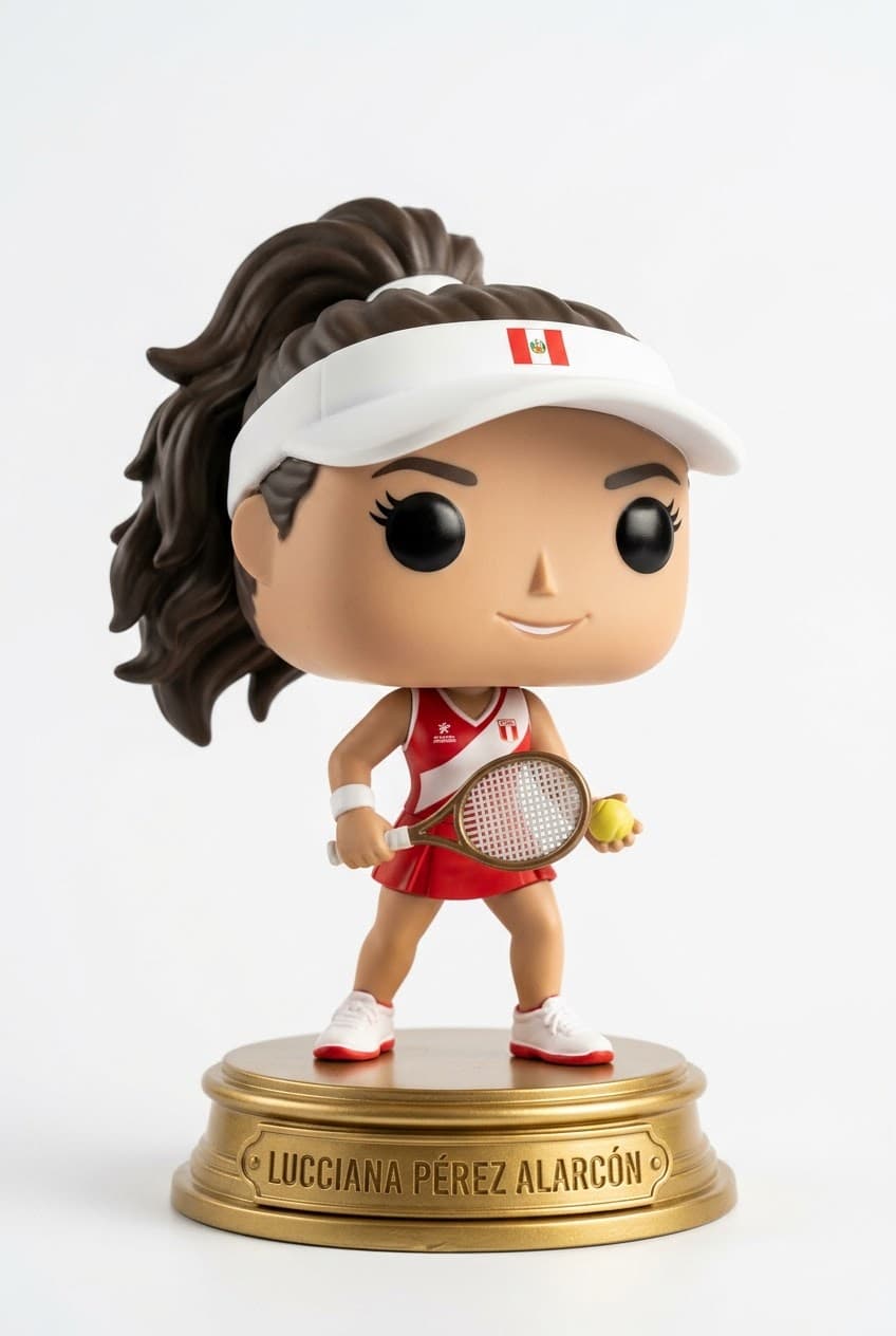 Funko personalizado de Lucciana Perez Alarcon