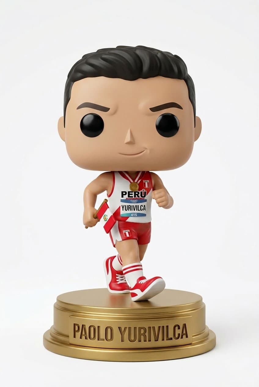Funko personalizado de Paolo Yurivilca