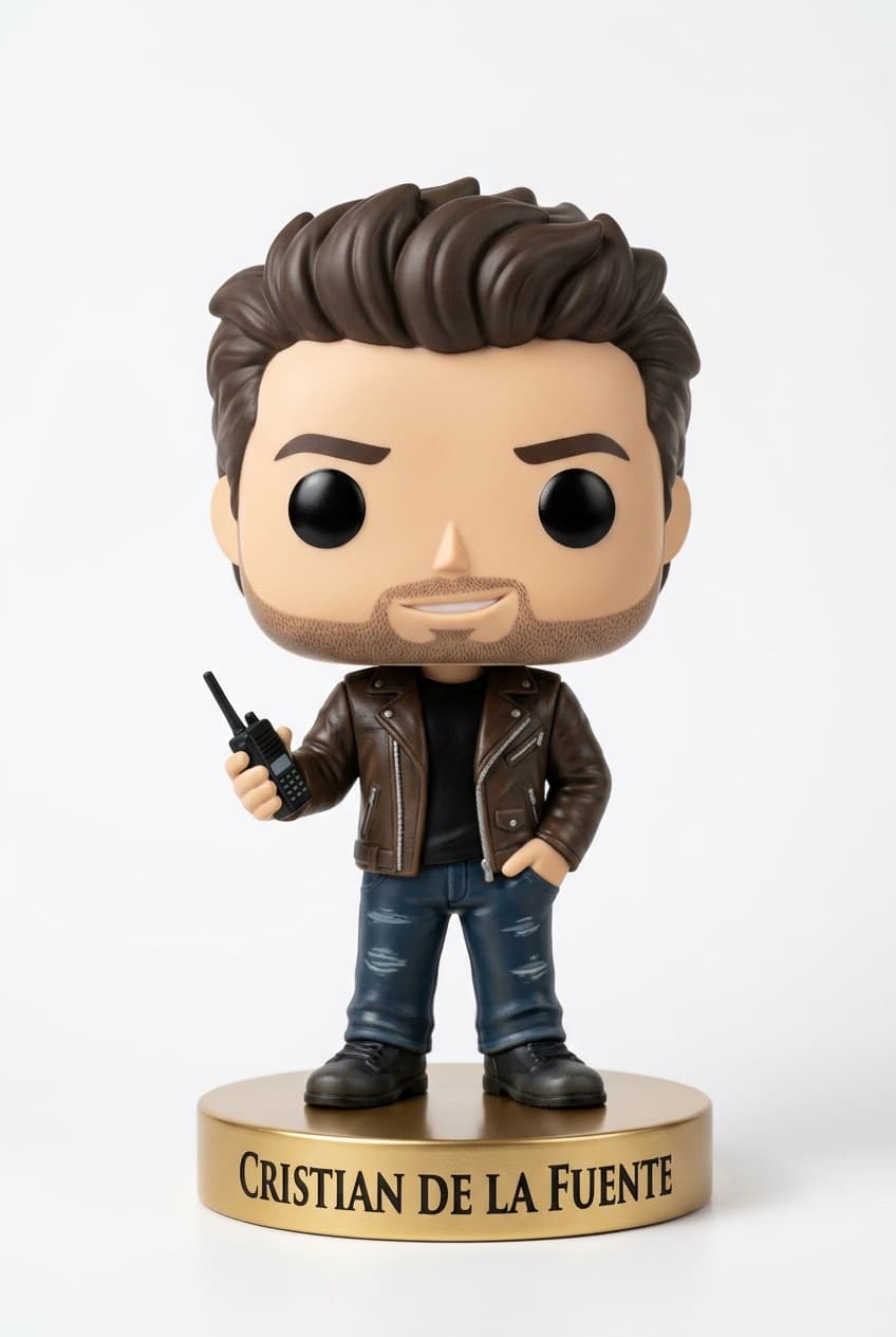 Funko personalizado de Cristian de la Fuente