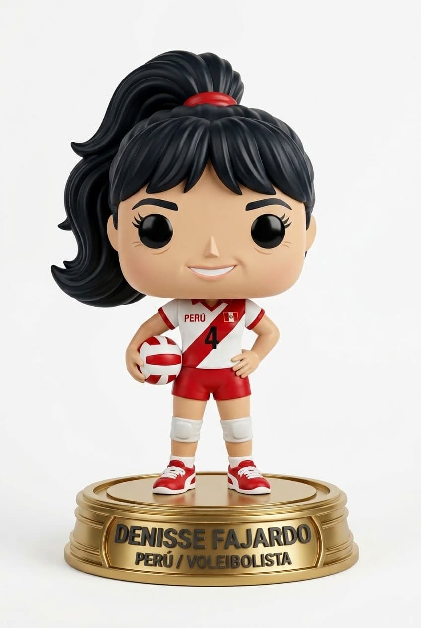 Funko personalizado de Denisse Fajardo