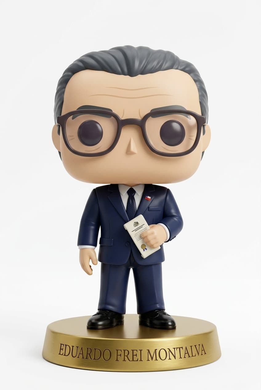 Funko personalizado de Eduardo Frei Montalva