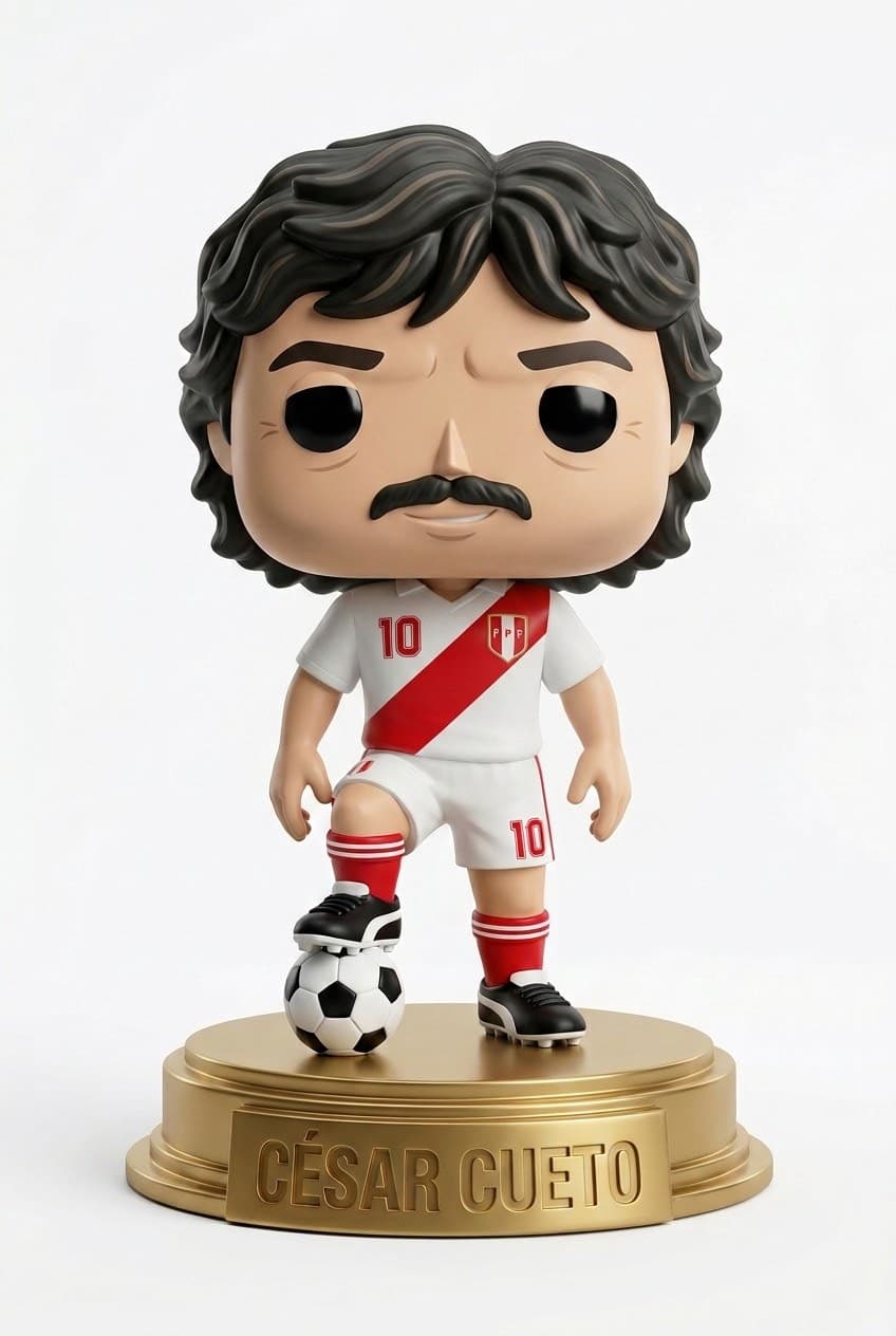 Funko personalizado de Cesar Cueto