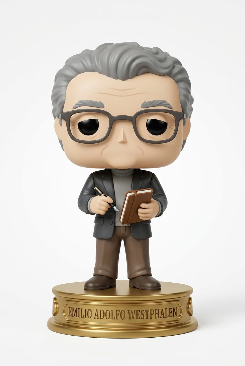Funko personalizado de Emilio Adolfo Westphalen