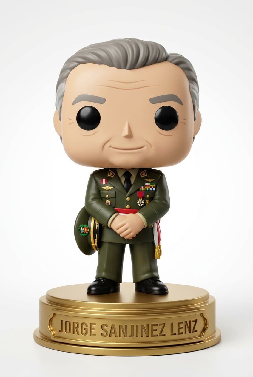 Funko personalizado de Jorge Sanjinez Lenz
