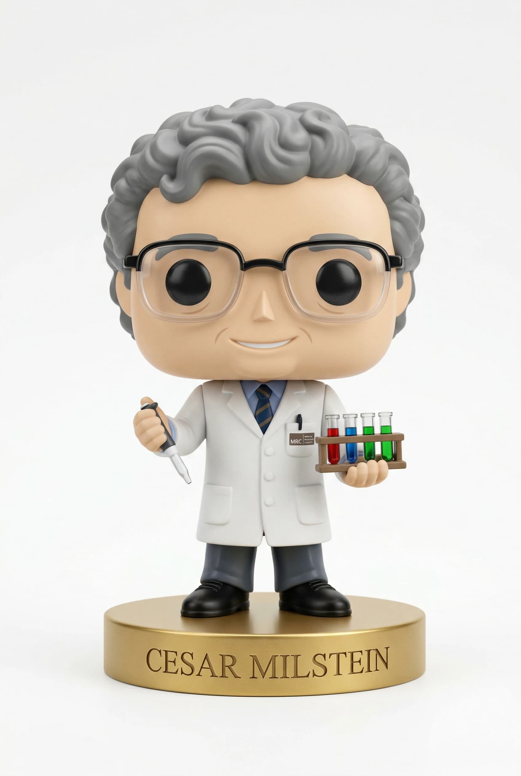 Funko personalizado de Cesar Milstein