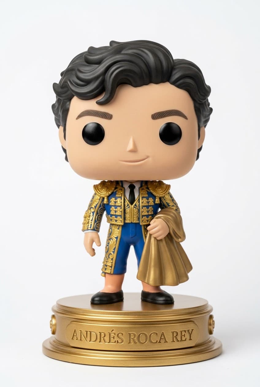 Funko personalizado de Andres Roca Rey