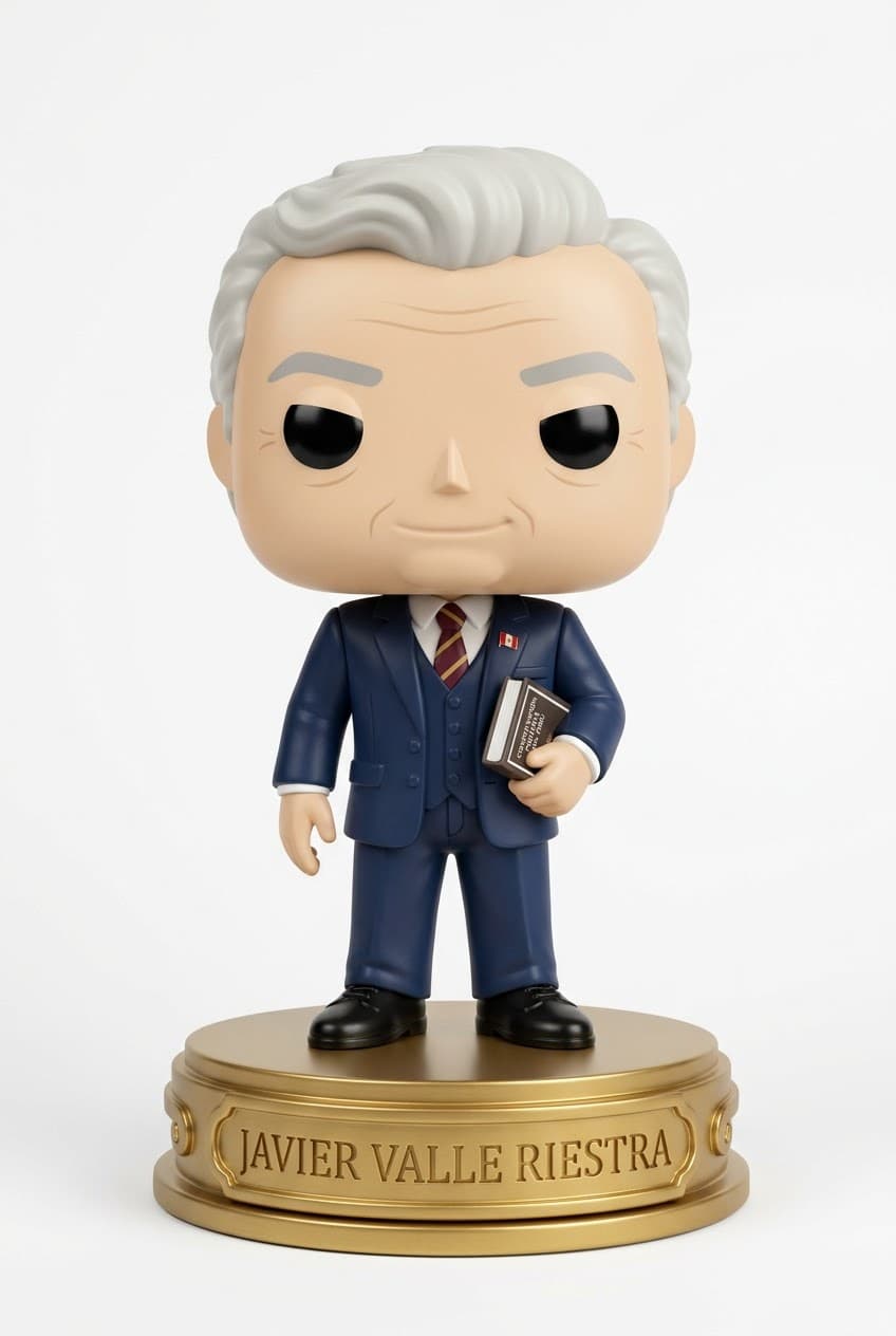 Funko personalizado de Javier Valle Riestra