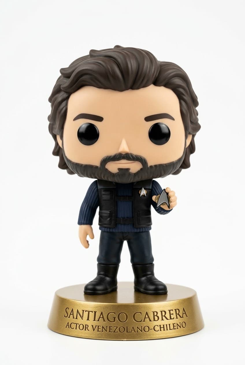 Funko personalizado de Santiago Cabrera