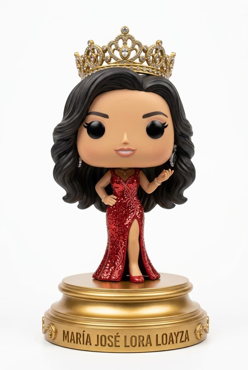 Funko personalizado de Maria Jose Lora Loayza