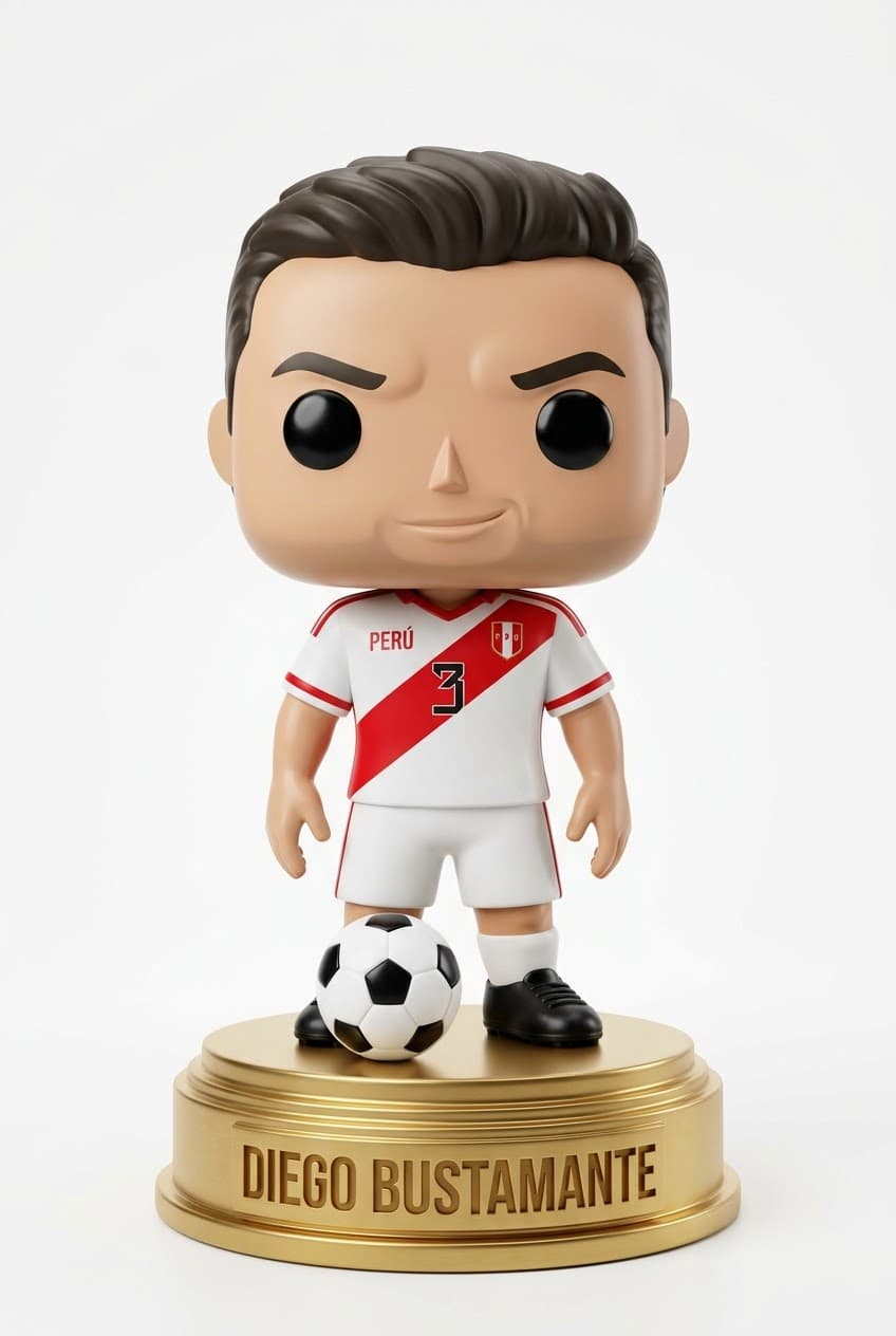 Funko personalizado de Diego Bustamante