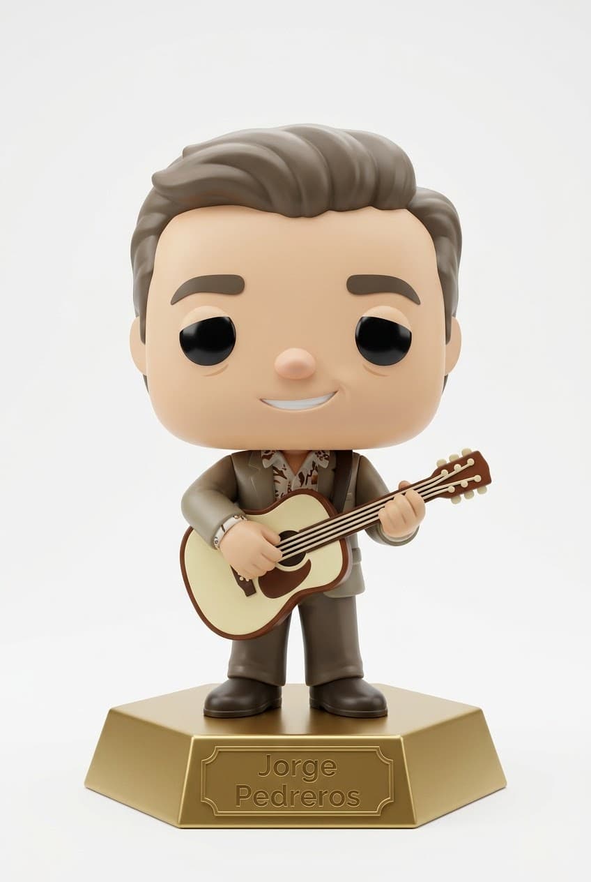 Funko personalizado de Jorge Pedreros