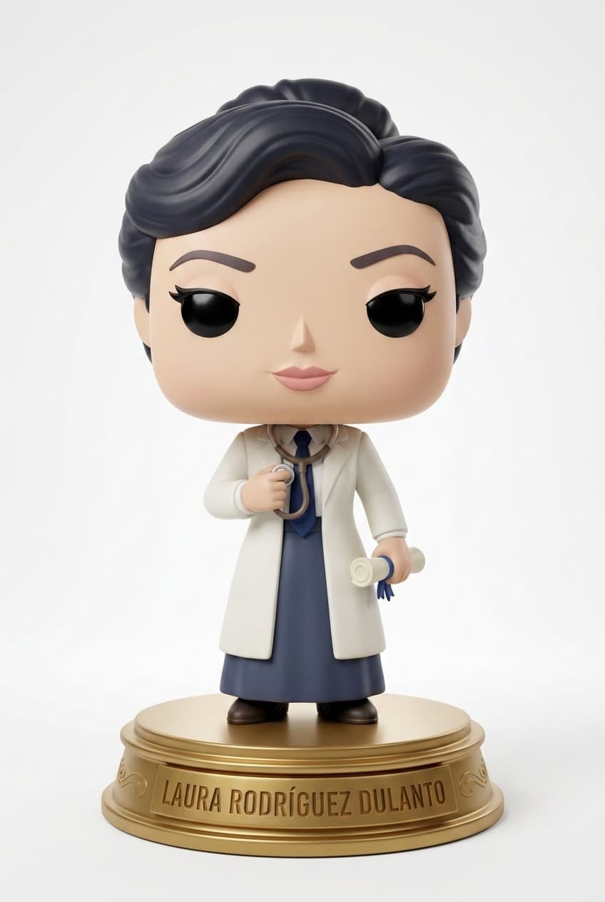 Funko personalizado de Laura Rodriguez Dulanto