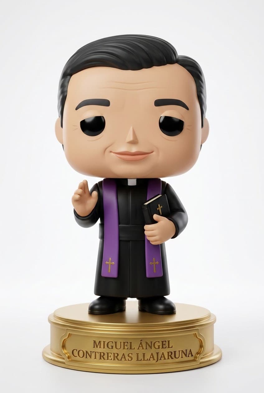 Funko personalizado de Miguel Angel Contreras Llajaruna
