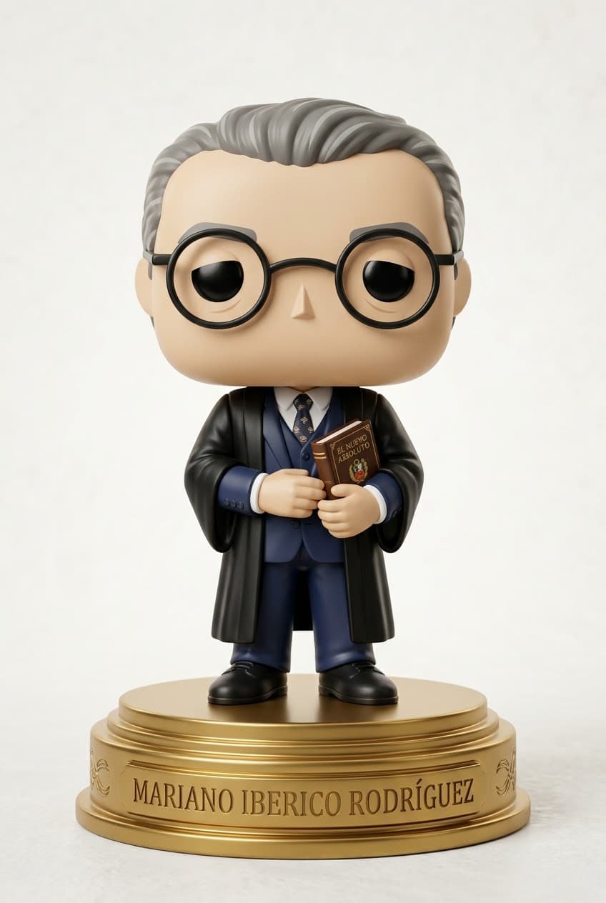 Funko personalizado de Mariano Iberico Rodriguez