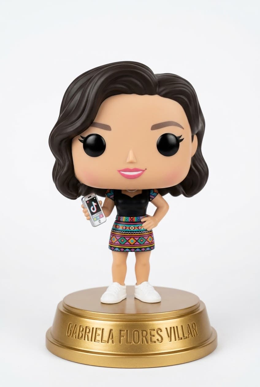 Funko personalizado de Gabriela Flores Villar