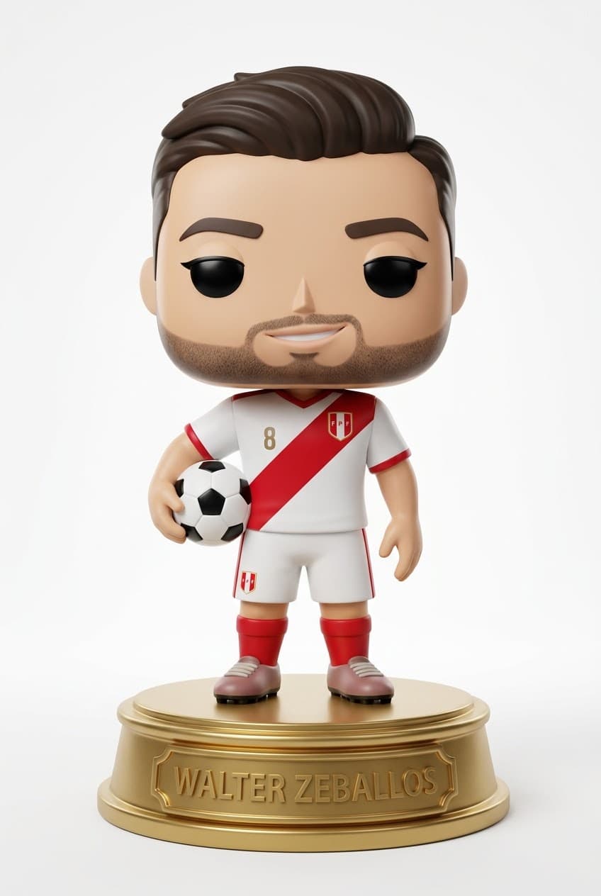 Funko personalizado de Walter Zeballos