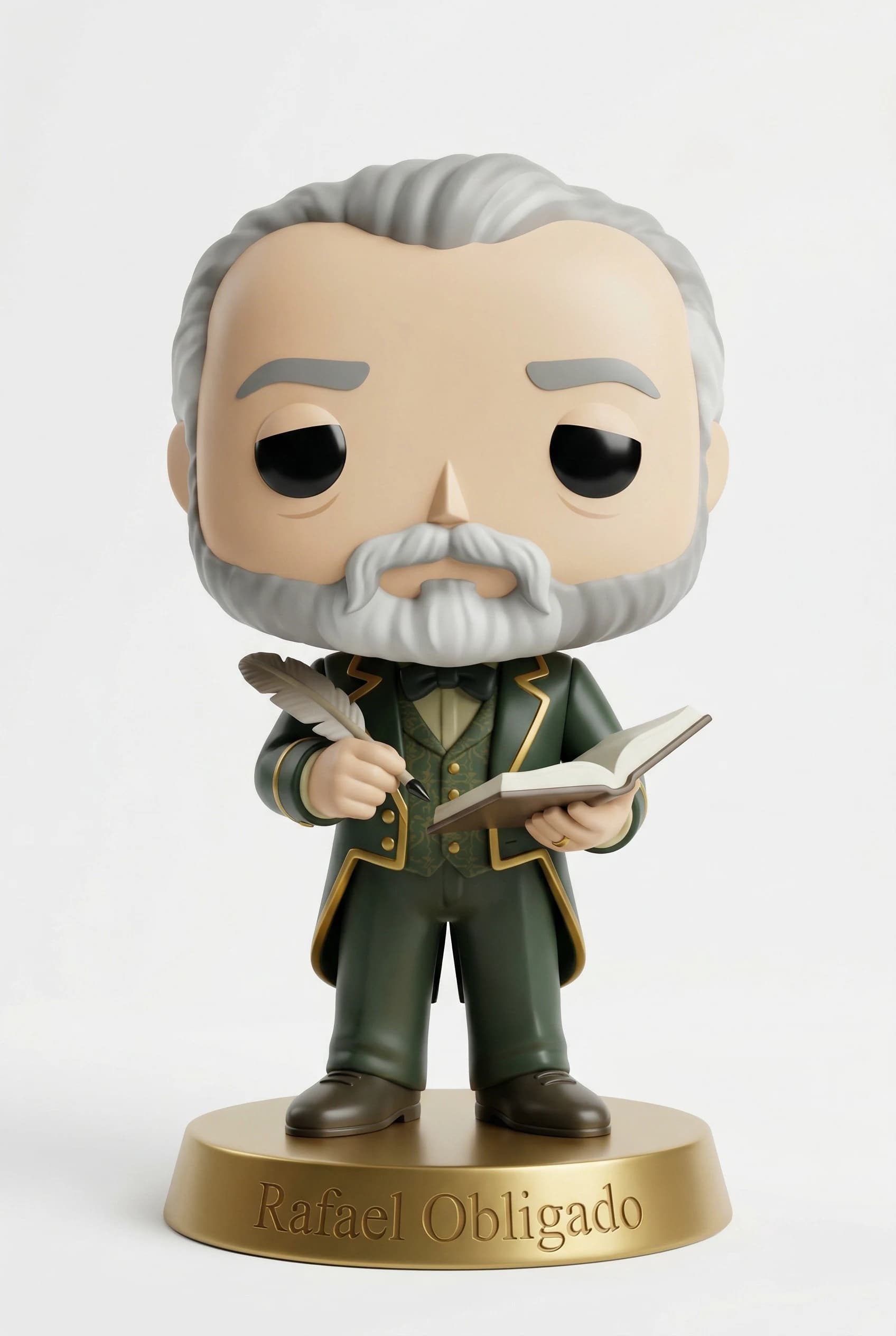 Funko personalizado de Rafael Obligado