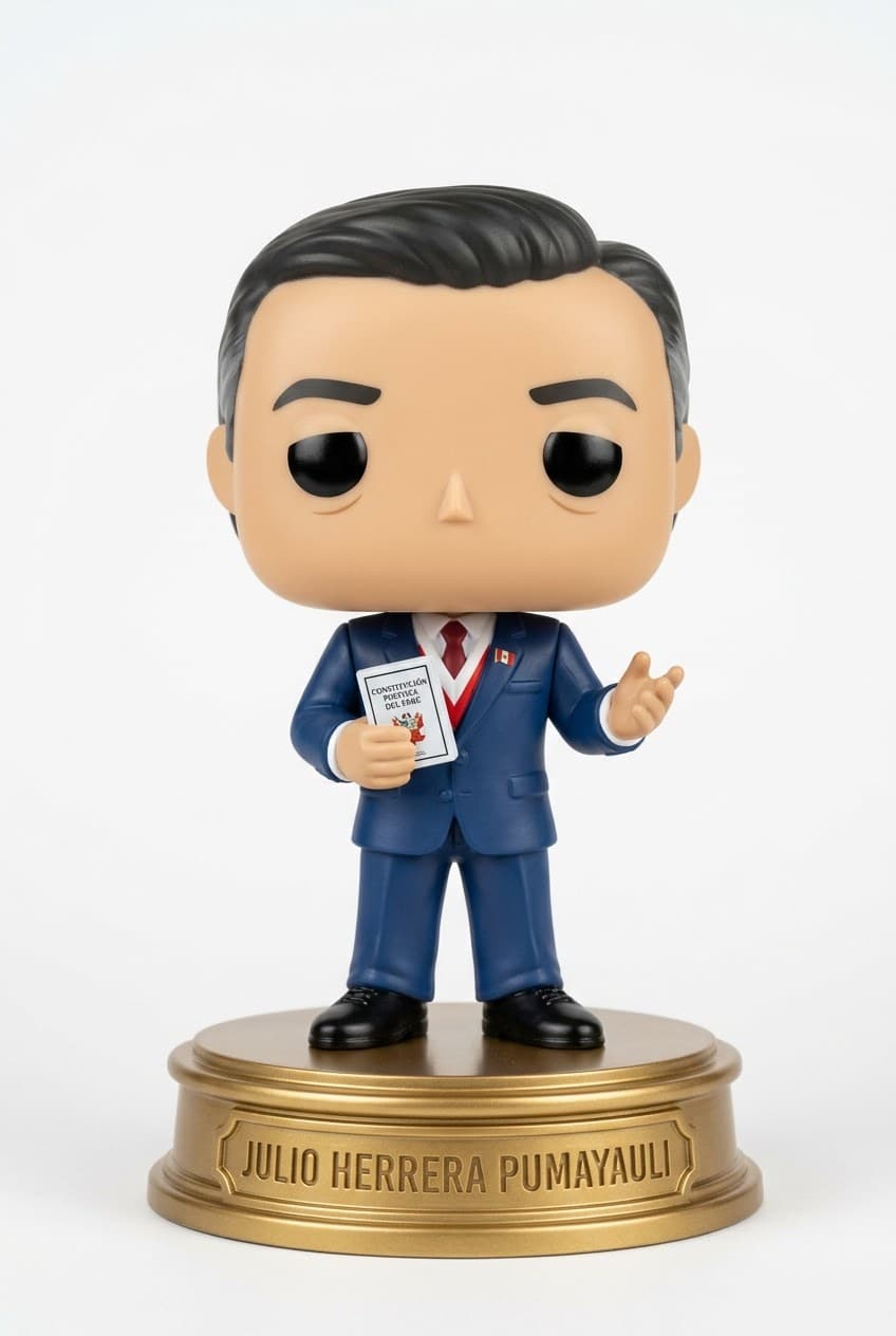 Funko personalizado de Julio Herrera Pumayauli