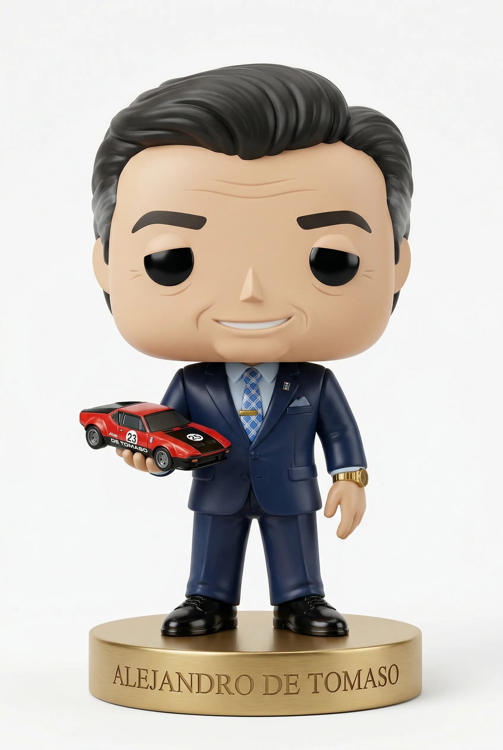 Funko personalizado de Alejandro de Tomaso