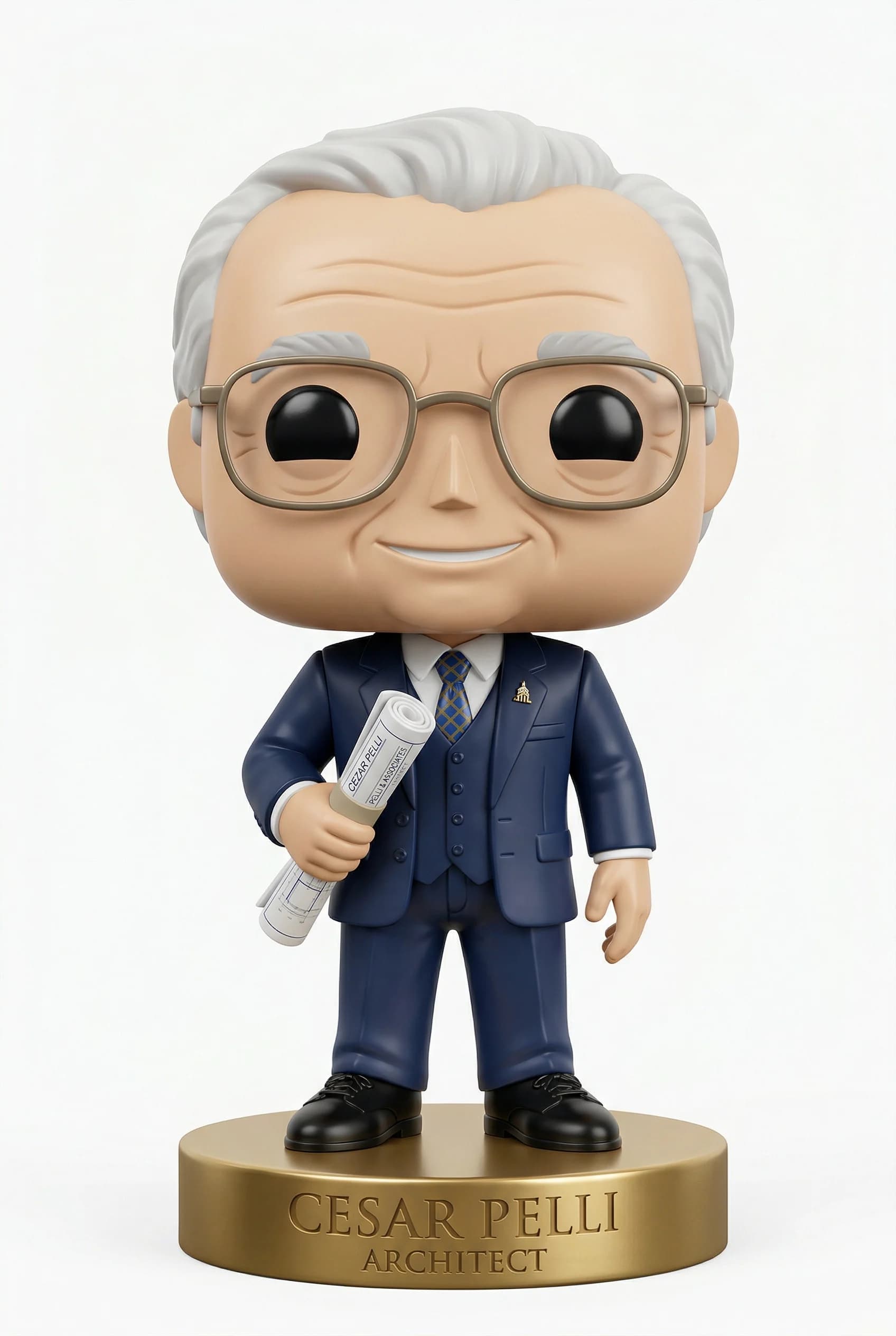 Funko personalizado de Cesar Pelli