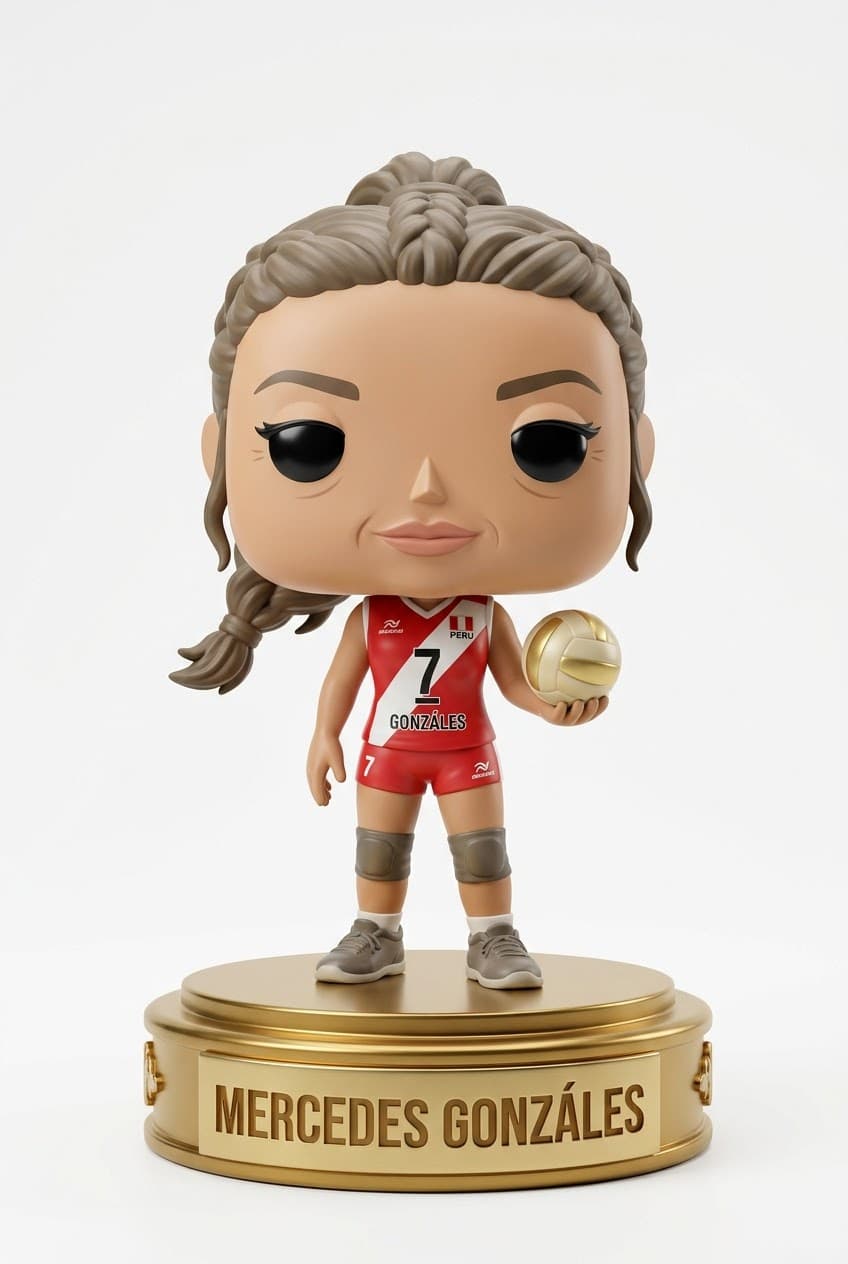 Funko personalizado de Mercedes Gonzales
