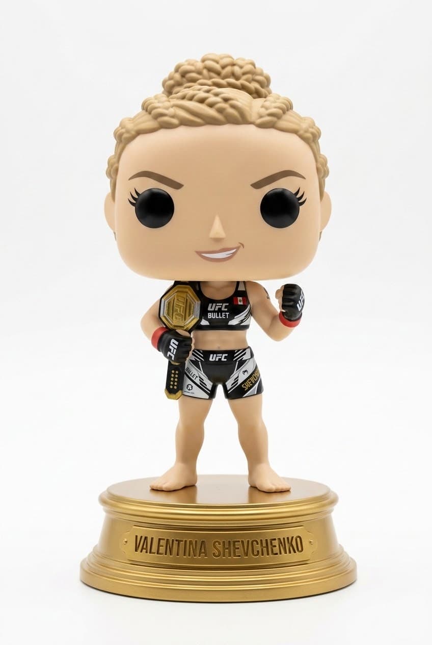 Funko personalizado de Valentina Shevchenko