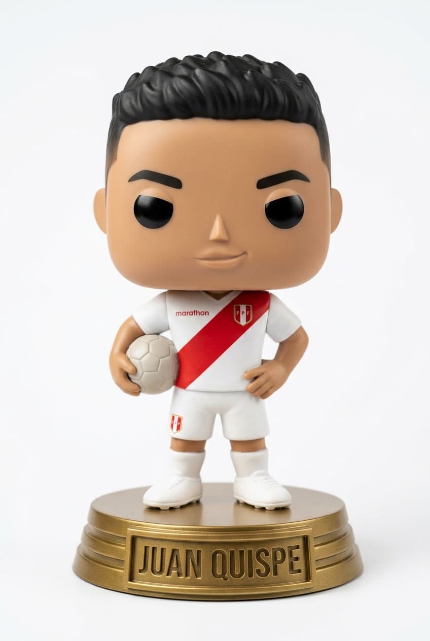 Funko personalizado de Juan Quispe