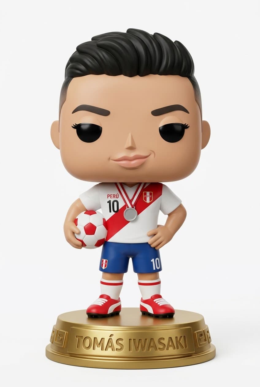 Funko personalizado de Tomas Iwasaki