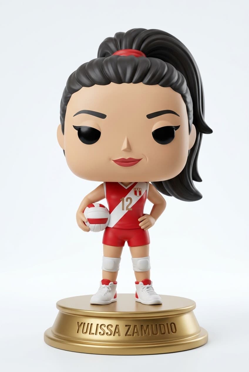 Funko personalizado de Yulissa Zamudio