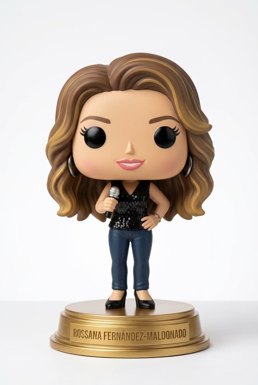 Funko personalizado de Rossana Fernandez Maldonado