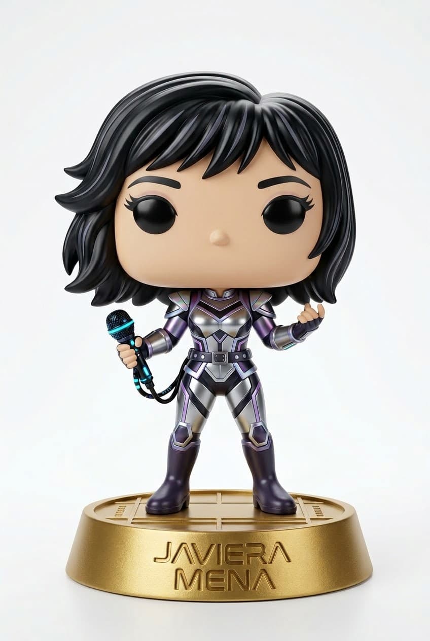 Funko personalizado de Javiera Mena