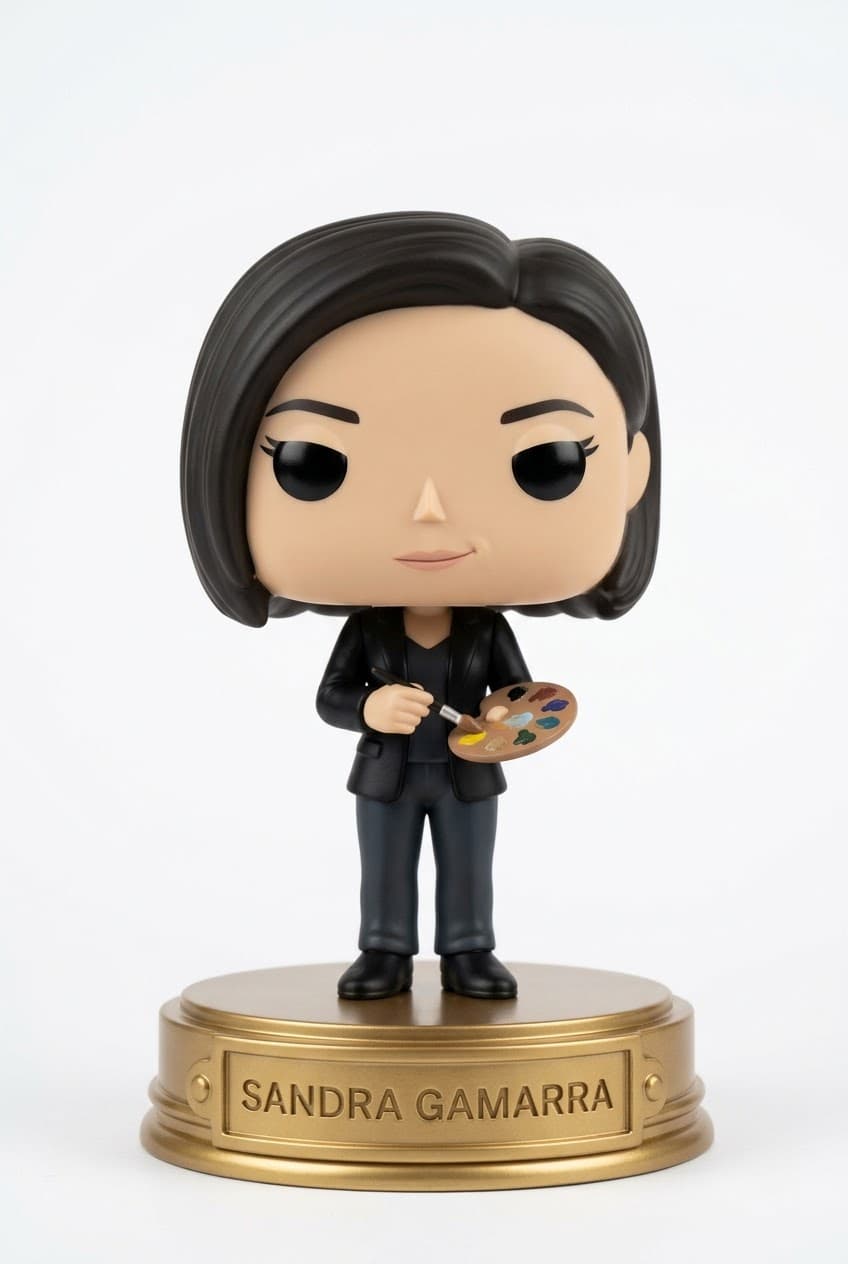 Funko personalizado de Sandra Gamarra