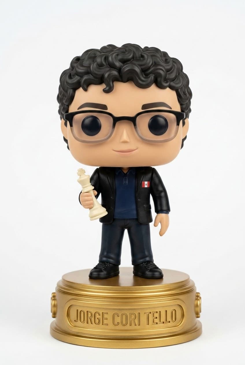 Funko personalizado de Jorge Cori Tello