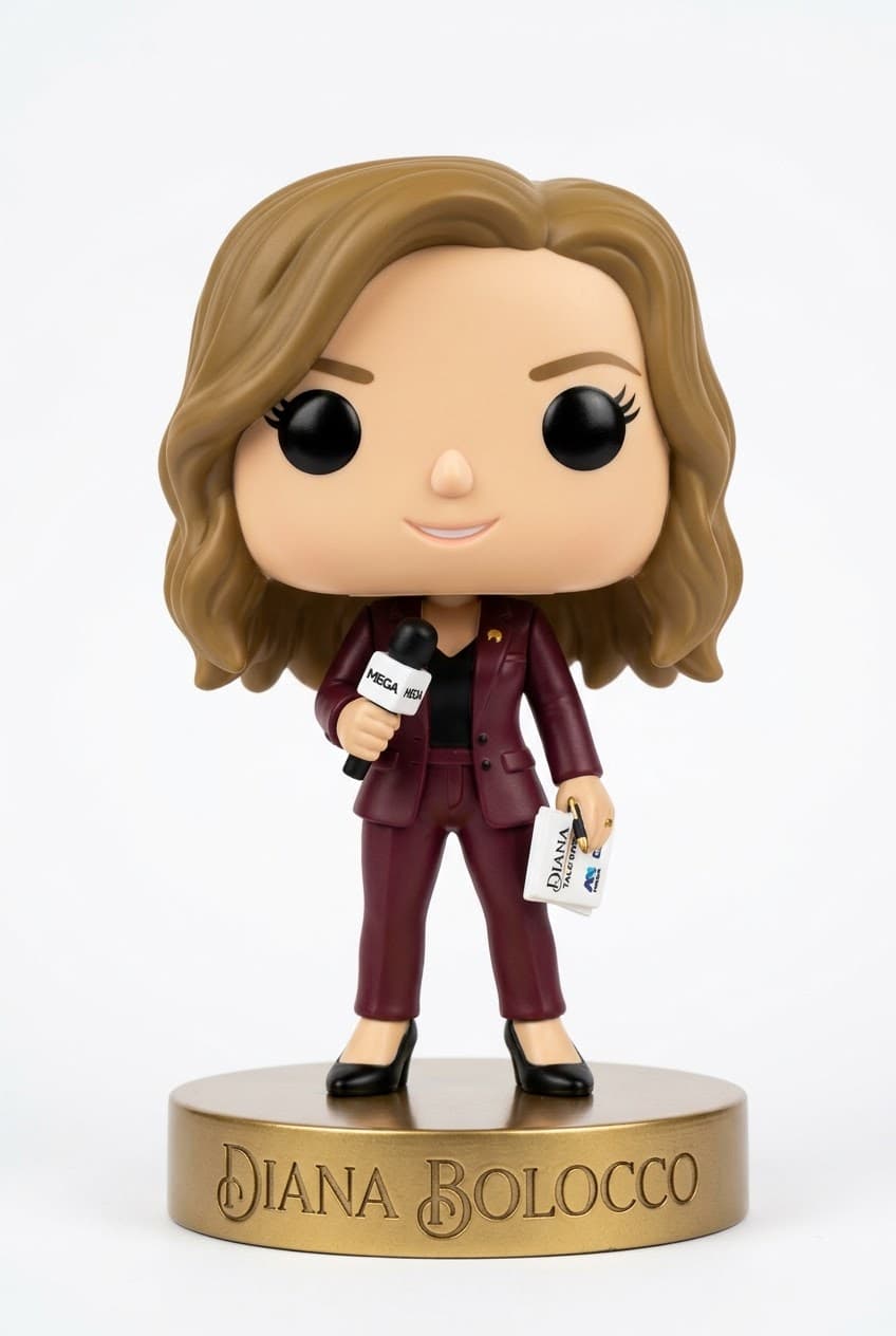 Funko personalizado de Diana Bolocco
