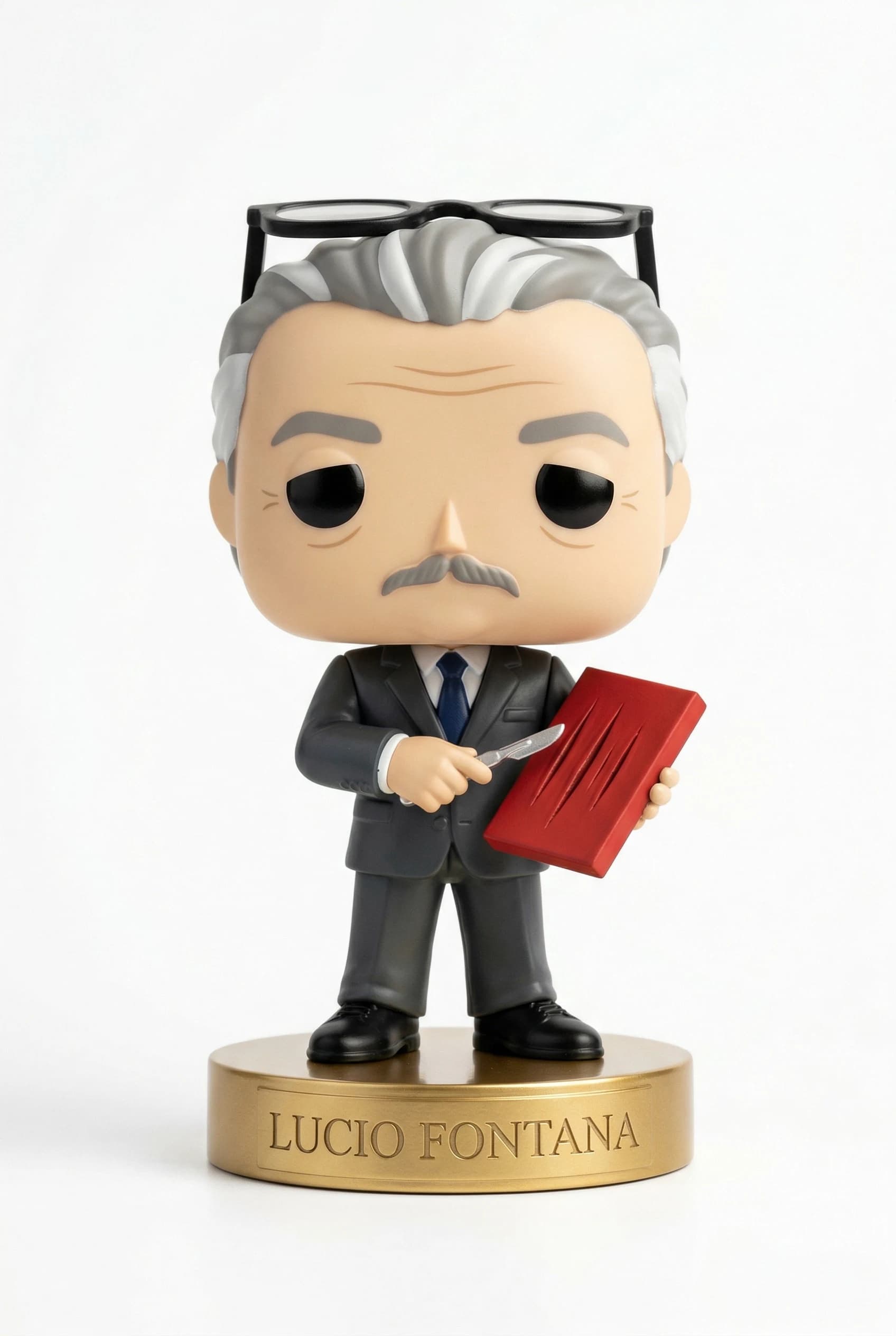 Funko personalizado de Lucio Fontana