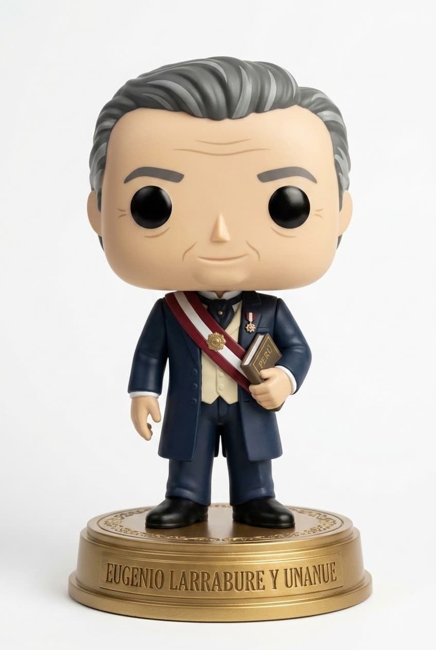 Funko personalizado de Eugenio Larrabure y Unanue