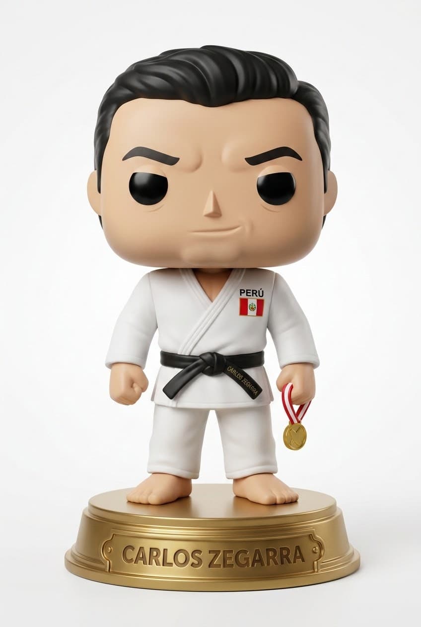 Funko personalizado de Carlos Zegarra