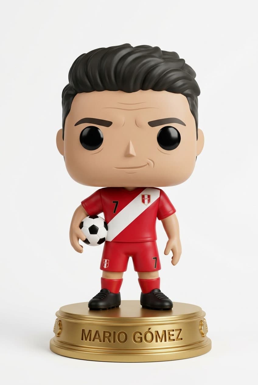 Funko personalizado de Mario Gomez